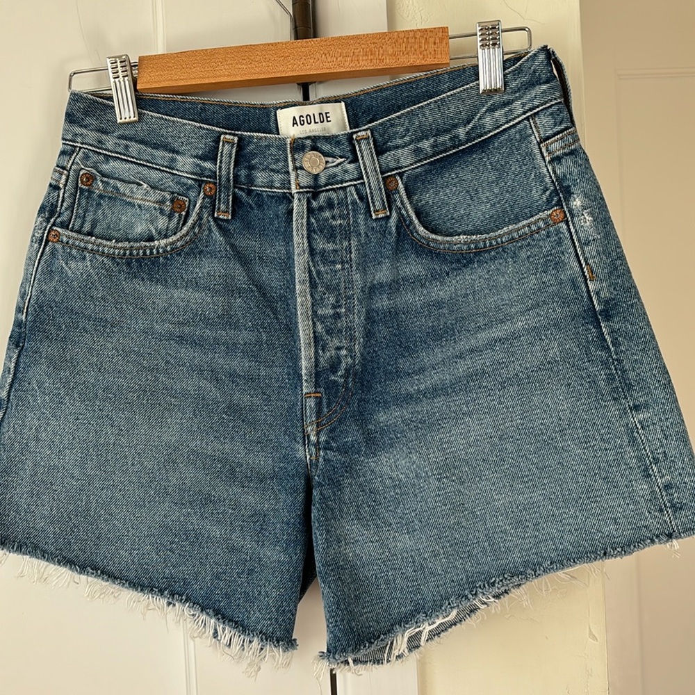 Agolde Parker long loose fit vintage short